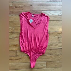 NWT free people V-Neck Women's Bodysuit